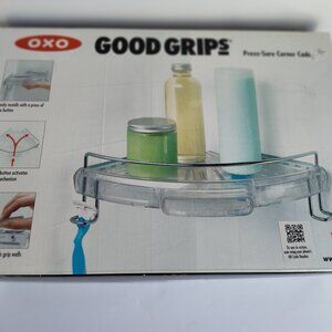 OXO Good Grips Press-Sure Corner Shower Caddy